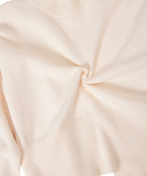 fifth(フィフス)の「バックスリットタートルニット(ニット/セーター・レディース・オフホワイト/ブルー/ブラック・MEDIUM)」の11枚目の写真