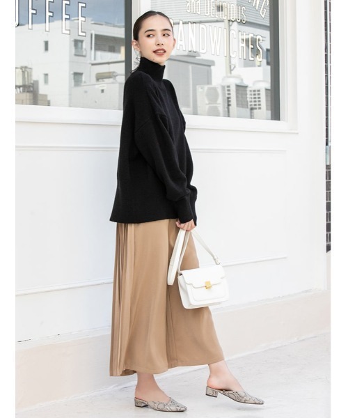 fifth(フィフス)の「バックスリットタートルニット(ニット/セーター・レディース・オフホワイト/ブルー/ブラック・MEDIUM)」の15枚目の写真