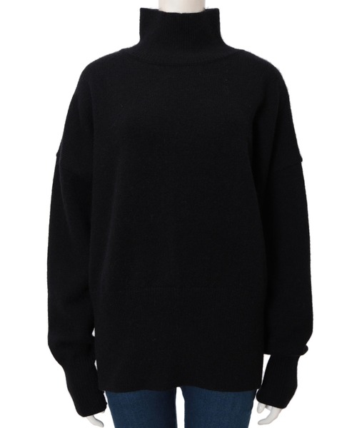 fifth(フィフス)の「バックスリットタートルニット(ニット/セーター・レディース・オフホワイト/ブルー/ブラック・MEDIUM)」の13枚目の写真