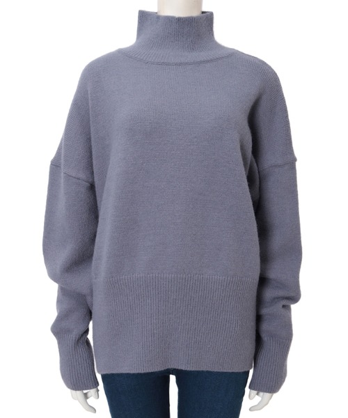 fifth(フィフス)の「バックスリットタートルニット(ニット/セーター・レディース・オフホワイト/ブルー/ブラック・MEDIUM)」の14枚目の写真