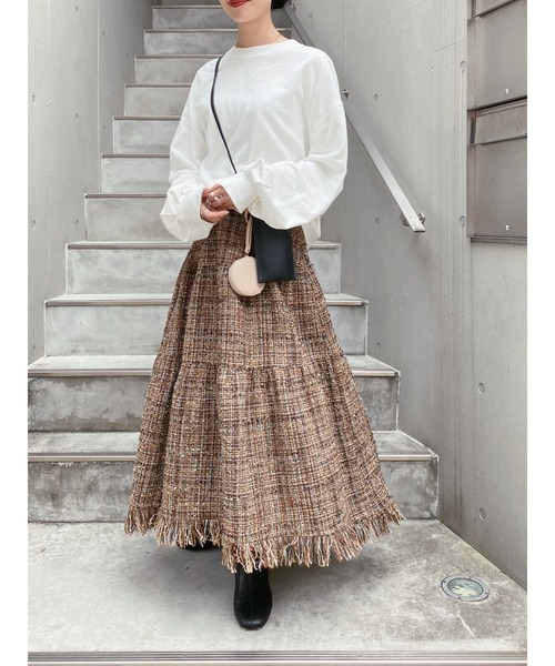 SHENERY（シーナリー）の「バイカラーミニショルダー（ショルダーバッグ・レディース・グレー/ベージュ/ブラック・FREE）」の4枚目の写真