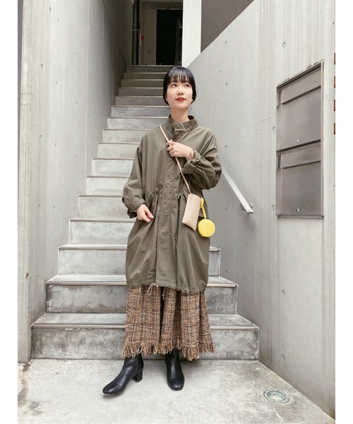 SHENERY（シーナリー）の「バイカラーミニショルダー（ショルダーバッグ・レディース・グレー/ベージュ/ブラック・FREE）」の6枚目の写真