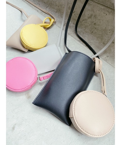 SHENERY（シーナリー）の「バイカラーミニショルダー（ショルダーバッグ・レディース・グレー/ベージュ/ブラック・FREE）」の15枚目の写真