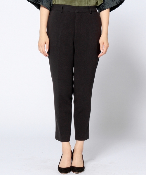 Another Edition（アナザーエディション）の「ダブルクロス ホソ ラインパンツ/AE  ダブルクロス ホソ LIN PT◆（その他パンツ・レディース・ブラック/グレー・SMALL/MEDIUM）」の12枚目の写真