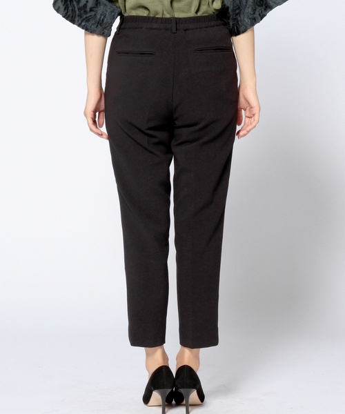 Another Edition（アナザーエディション）の「ダブルクロス ホソ ラインパンツ/AE  ダブルクロス ホソ LIN PT◆（その他パンツ・レディース・ブラック/グレー・SMALL/MEDIUM）」の10枚目の写真