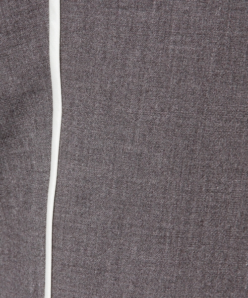 Another Edition（アナザーエディション）の「ダブルクロス ホソ ラインパンツ/AE  ダブルクロス ホソ LIN PT◆（その他パンツ・レディース・ブラック/グレー・SMALL/MEDIUM）」の4枚目の写真