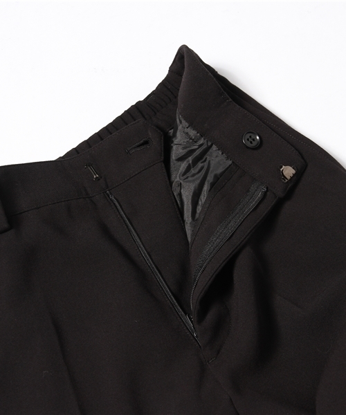 Another Edition（アナザーエディション）の「ダブルクロス ホソ ラインパンツ/AE  ダブルクロス ホソ LIN PT◆（その他パンツ・レディース・ブラック/グレー・SMALL/MEDIUM）」の8枚目の写真