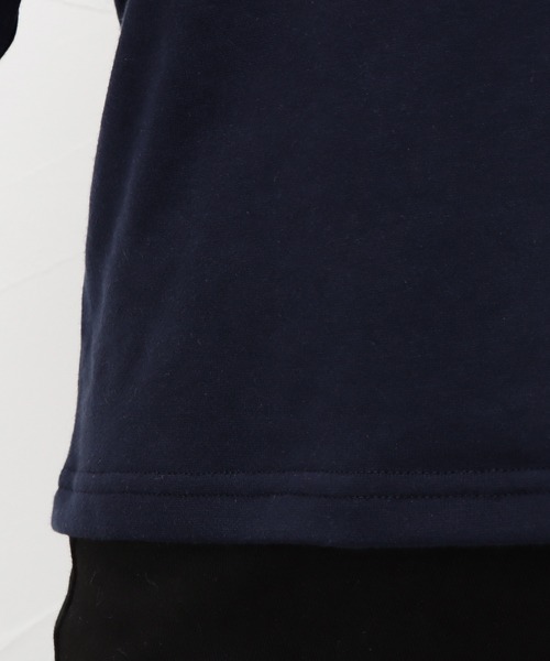 FILA(フィラ)の「FILA フィラ 裏毛ショート丈袖プリントラインリブトレーナー(スウェット・レディース・ネイビー/グレー/ピンク・M/L/XL)」の18枚目の写真