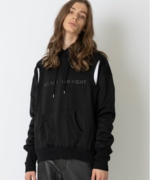 【JOHN LAWRENCE SULLIVAN】'DEEPER THAN NIGHT' ARM HOLE HOODIE/5A003-0520-31