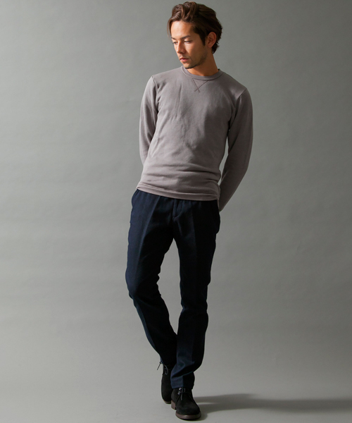 BEAUTY&YOUTH UNITED ARROWS（ビューティーアンドユースユナイテッドアローズ）の「BY USA トライブレンド クルーネック スウェット ◆（スウェット・メンズ・ホワイト/グレー/ネイビー・X-LARGE/LARGE/SMALL/MEDIUM）」の13枚目の写真