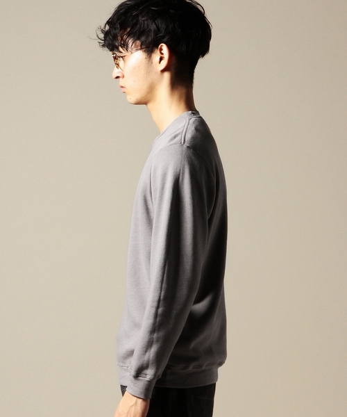 BEAUTY&YOUTH UNITED ARROWS（ビューティーアンドユースユナイテッドアローズ）の「BY USA トライブレンド クルーネック スウェット ◆（スウェット・メンズ・ホワイト/グレー/ネイビー・X-LARGE/LARGE/SMALL/MEDIUM）」の8枚目の写真