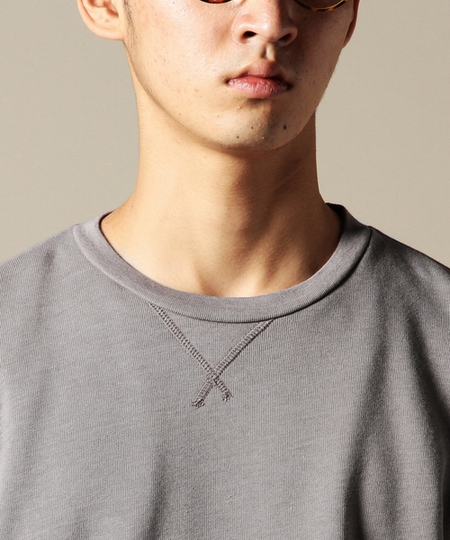 BEAUTY&YOUTH UNITED ARROWS（ビューティーアンドユースユナイテッドアローズ）の「BY USA トライブレンド クルーネック スウェット ◆（スウェット・メンズ・ホワイト/グレー/ネイビー・X-LARGE/LARGE/SMALL/MEDIUM）」の10枚目の写真