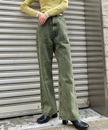 Kastane | オーバーダイブラックデニム(デニムパンツ)