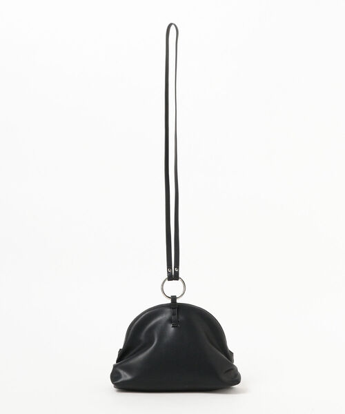 Ray BEAMS(レイビームス)の「Ray BEAMS / 口バネ ボリューム バッグ(トートバッグ・レディース・ブラック/ベージュ・ONE SIZE)」の5枚目の写真