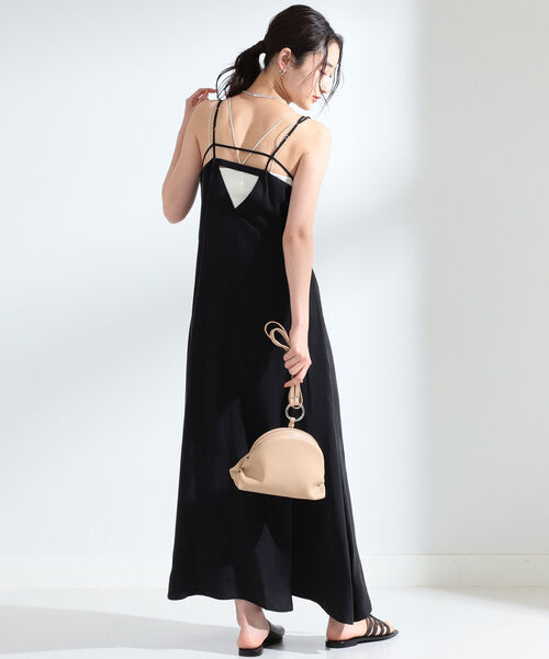 Ray BEAMS(レイビームス)の「Ray BEAMS / 口バネ ボリューム バッグ(トートバッグ・レディース・ブラック/ベージュ・ONE SIZE)」の8枚目の写真