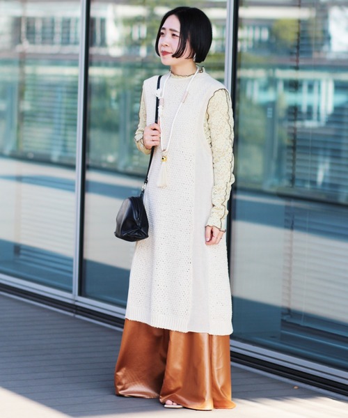 Ray BEAMS(レイビームス)の「Ray BEAMS / 口バネ ボリューム バッグ(トートバッグ・レディース・ブラック/ベージュ・ONE SIZE)」の19枚目の写真