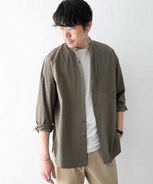 URBAN RESEARCH ROSSO MEN | タイプライターバンドカラーシャツ(シャツ/ブラウス)