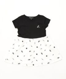 agnes b.（アニエスベー）の「ICK9 E ROBE キッズ アイコンモチーフプリントドッキングワンピース（ワンピース・キッズ）」