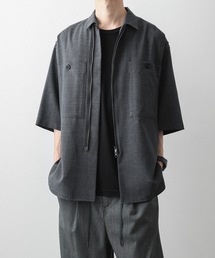 ato | zipup short sleeve shirt(シャツ/ブラウス)