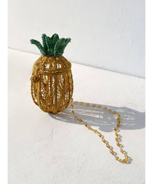 Ungrid（アングリッド）の「パイナップルショルダーバッグ（ショルダーバッグ・レディース・イエロー・FREE）」の10枚目の写真