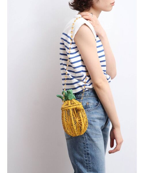 Ungrid（アングリッド）の「パイナップルショルダーバッグ（ショルダーバッグ・レディース・イエロー・FREE）」の14枚目の写真