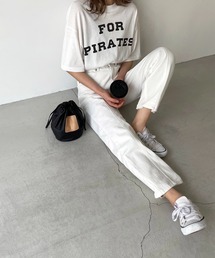 Ungrid - キャナルジーン via.J 大人気完売 ミッキーT ホワイト El marびっくりミッキーTシャツ | CANAL JEAN（キャナルジーン