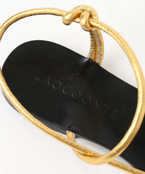 JOURNAL STANDARD(ジャーナルスタンダード)の「【LAOCOONTE/ラオコンテ】FLACIA CENTURY:サンダル◆(サンダル・レディース・シルバー/ゴールド・37/38/36)」の9枚目の写真