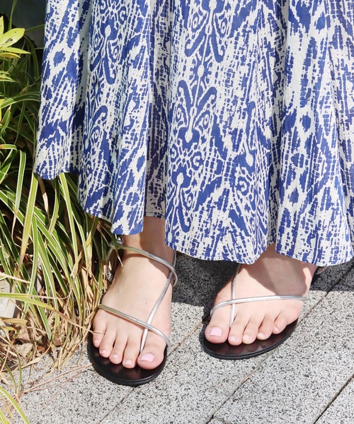 JOURNAL STANDARD(ジャーナルスタンダード)の「【LAOCOONTE/ラオコンテ】FLACIA CENTURY:サンダル◆(サンダル・レディース・シルバー/ゴールド・37/38/36)」の7枚目の写真