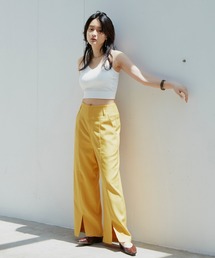 Happy John | センタースリットカラーパンツ(その他パンツ)