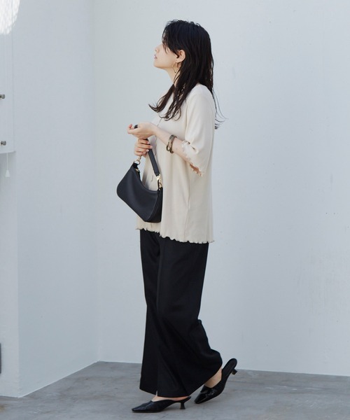 Happy John（ハッピージョン）の「センタースリットカラーパンツ（その他パンツ・レディース・ブラック/グリーン/マスタード・SMALL/MEDIUM）」の18枚目の写真