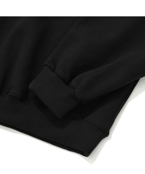 WOOALONG(ウアロン)の「『WOOALONG/ウアロン』Original balloon-fit hoodie/バルーンロゴ プルオーバーパーカー(パーカー・メンズ・ブラック/グレー・M/L)」の11枚目の写真