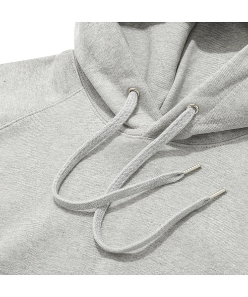 WOOALONG(ウアロン)の「『WOOALONG/ウアロン』Original balloon-fit hoodie/バルーンロゴ プルオーバーパーカー(パーカー・メンズ・ブラック/グレー・M/L)」の8枚目の写真