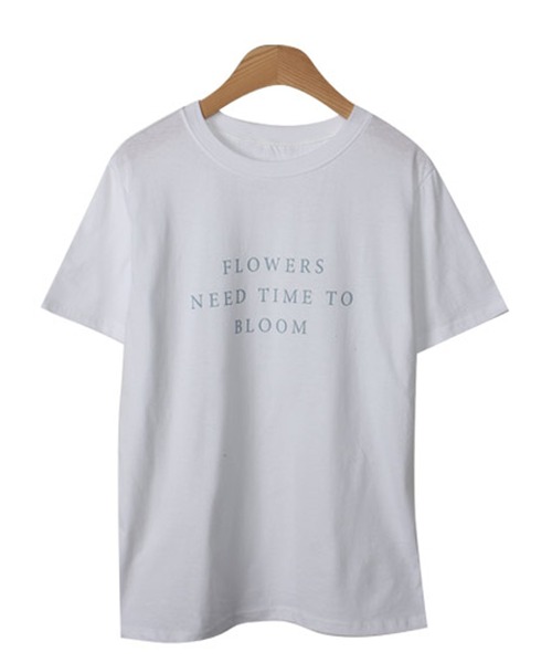 WESTSEA(ウエストシー)の「クルーネック ロゴ 半袖Tシャツ(Tシャツ/カットソー・レディース・ホワイト/スカイブルー/ピンク/イエロー系その他・FREE)」の22枚目の写真