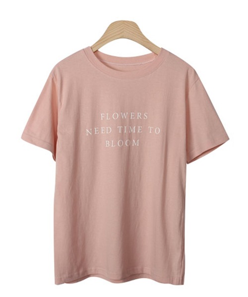 WESTSEA(ウエストシー)の「クルーネック ロゴ 半袖Tシャツ(Tシャツ/カットソー・レディース・ホワイト/スカイブルー/ピンク/イエロー系その他・FREE)」の18枚目の写真