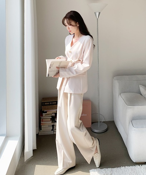 WESTSEA(ウエストシー)の「クルーネック ロゴ 半袖Tシャツ(Tシャツ/カットソー・レディース・ホワイト/スカイブルー/ピンク/イエロー系その他・FREE)」の13枚目の写真