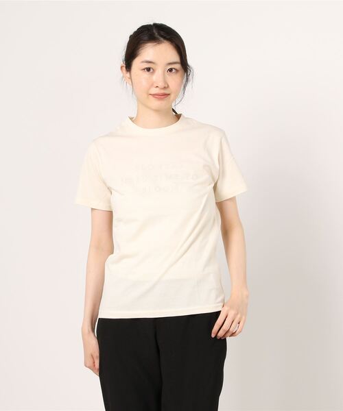 WESTSEA(ウエストシー)の「クルーネック ロゴ 半袖Tシャツ(Tシャツ/カットソー・レディース・ホワイト/スカイブルー/ピンク/イエロー系その他・FREE)」の10枚目の写真