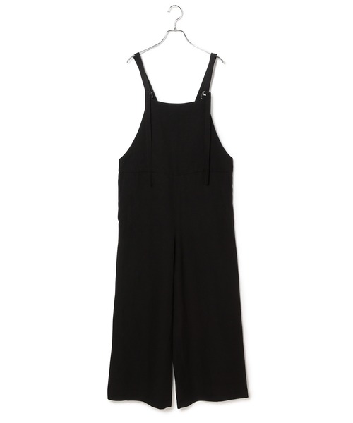 さぼ様♡【美品】ADAM ET ROPE'☆＜逸品シリーズ＞バンブーリネンサロペ ADAM ET ROPE'（アダムエロペ）の「＜逸品シリーズ＞バンブー