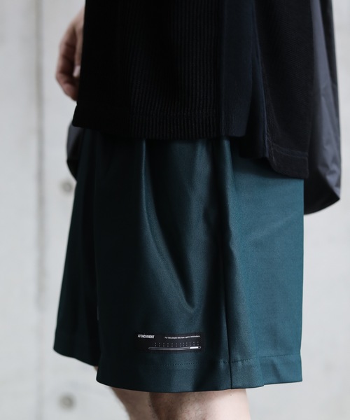 ATTACHMENT（アタッチメント）の「RE BRIGHT JERSEY EASY SHORTS（その他パンツ・メンズ・ブラック/ダークグリーン・1/2/3）」の15枚目の写真