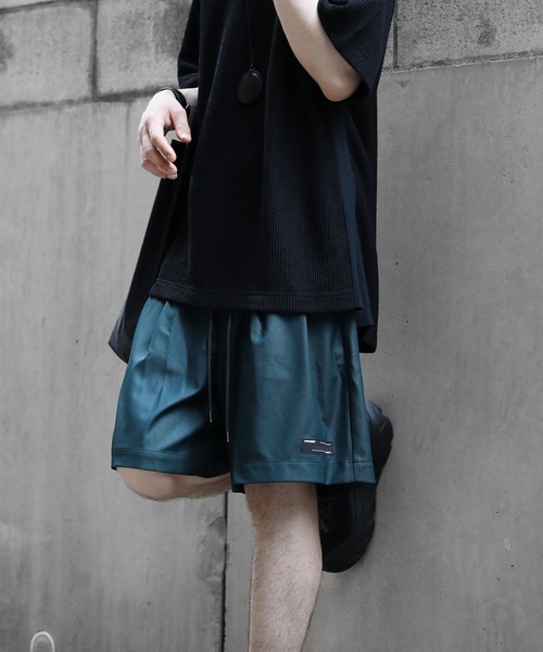 ATTACHMENT（アタッチメント）の「RE BRIGHT JERSEY EASY SHORTS（その他パンツ・メンズ・ブラック/ダークグリーン・1/2/3）」の16枚目の写真