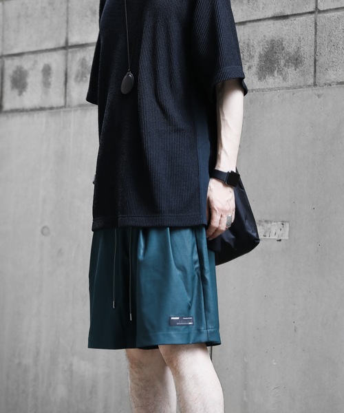 ATTACHMENT（アタッチメント）の「RE BRIGHT JERSEY EASY SHORTS（その他パンツ・メンズ・ブラック/ダークグリーン・1/2/3）」の18枚目の写真