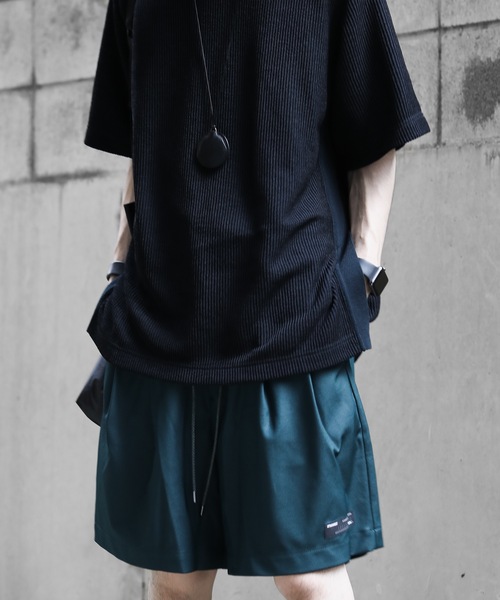 ATTACHMENT（アタッチメント）の「RE BRIGHT JERSEY EASY SHORTS（その他パンツ・メンズ・ブラック/ダークグリーン・1/2/3）」の19枚目の写真