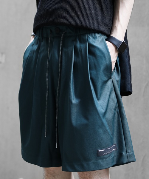 ATTACHMENT（アタッチメント）の「RE BRIGHT JERSEY EASY SHORTS（その他パンツ・メンズ・ブラック/ダークグリーン・1/2/3）」の21枚目の写真