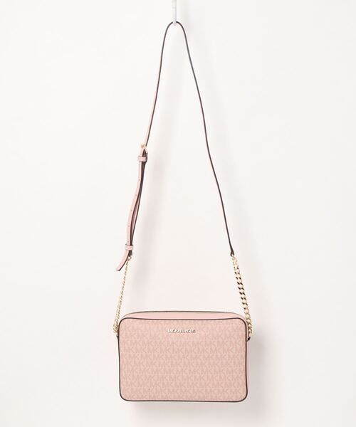 MICHAEL KORS（マイケルコース）の「JET SET ITEM クロスボディ ラージ（ショルダーバッグ・レディース・ピンク系・FREE）」の4枚目の写真