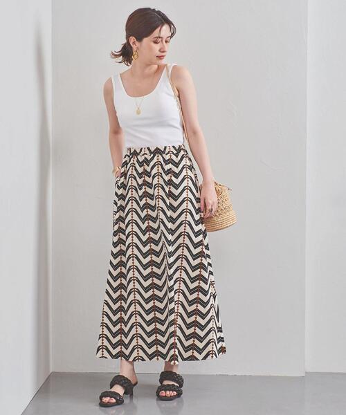 UNITED ARROWS（ユナイテッドアローズ）の「UWSC C リブ ブラ タンクトップ◆（タンクトップ・レディース・ホワイト/ブラック/ベージュ・FREE）」の7枚目の写真