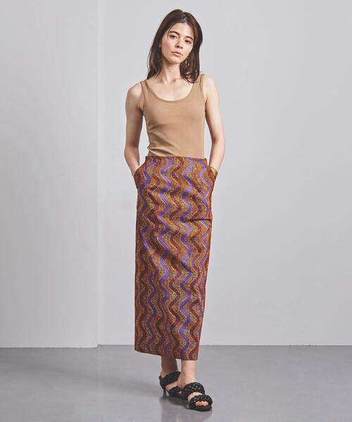 UNITED ARROWS（ユナイテッドアローズ）の「UWSC C リブ ブラ タンクトップ◆（タンクトップ・レディース・ホワイト/ブラック/ベージュ・FREE）」の9枚目の写真