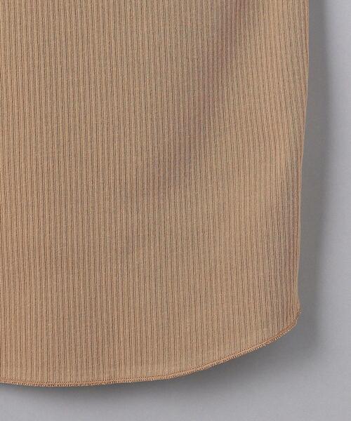 UNITED ARROWS（ユナイテッドアローズ）の「UWSC C リブ ブラ タンクトップ◆（タンクトップ・レディース・ホワイト/ブラック/ベージュ・FREE）」の15枚目の写真