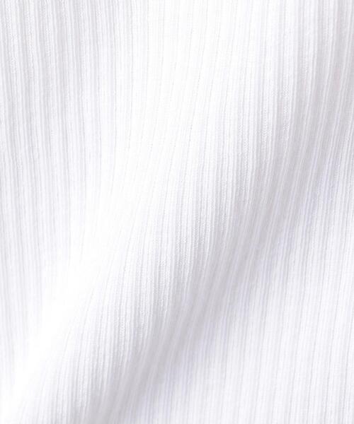 UNITED ARROWS（ユナイテッドアローズ）の「UWSC C リブ ブラ タンクトップ◆（タンクトップ・レディース・ホワイト/ブラック/ベージュ・FREE）」の22枚目の写真