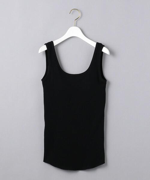 UNITED ARROWS（ユナイテッドアローズ）の「UWSC C リブ ブラ タンクトップ◆（タンクトップ・レディース・ホワイト/ブラック/ベージュ・FREE）」の21枚目の写真
