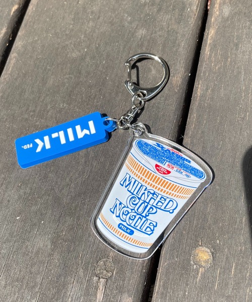 MILKFED.（ミルクフェド）の「CUPNOODLE×MILKFED KEY CHAIN（その他小物・レディース・イエロー/ブルー/ライトパープル/レッド・ONE SIZE）」の2枚目の写真