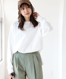 B:MING by BEAMS | B:MING by BEAMS / USAコットン ビッグ Tシャツ 21AW-R(Tシャツ/カットソー)